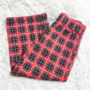 AEGEAN • Red Tartan Plaid PJ’s Pajama Pants